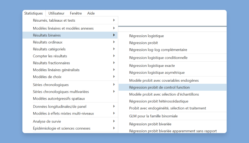 Stata in French